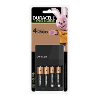 Duracell Hi-Speed Battery Charger + 2 AA and 2 AAA