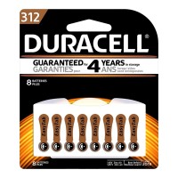 Duracell Hearing Aid Size 312 Battery - 8 Pack