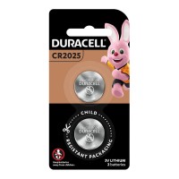 Duracell Lithium Coin CR2025 Battery - 2 Pack