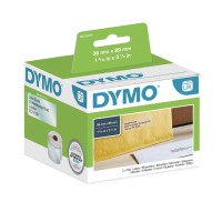 Dymo S0722410 - 99013 Clear Labels 36mm x 89mm 260 Labels - Genuine