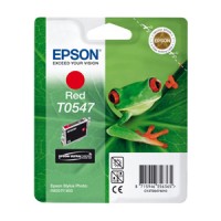 Epson T0547 Red Ink Cartridge - R800 R1800 - Genuine