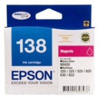 Epson 138 High Yield Magenta Ink Cartridge - Genuine
