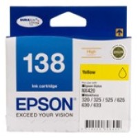 Epson 138 High Yield Yellow Ink Cartridge - Genuine
