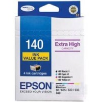 Epson 140 Extra High Yield Ink Cartridge Value Pack - Genuine