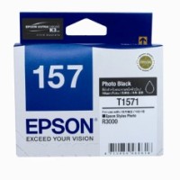Epson 157 T1571 Photo Black Ink Cartridge - R3000 - Genuine
