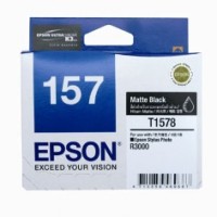 Epson 157 T1578 Matte Black Ink Cartridge - R3000 - Genuine