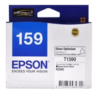 Epson 159 T1590 Gloss Optimiser Ink Cartridge - R2000 - Genuine