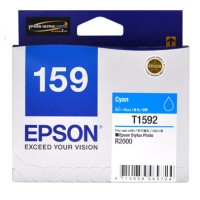 Epson 159 Cyan T1592 Ink Cartridge - Photo R2000 - Genuine