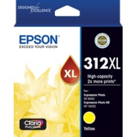 Epson 312XL High Yield Yellow Ink Cartridge - Genuine
