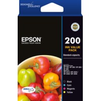 Epson 200 Ink Cartridge - Value Pack - Genuine