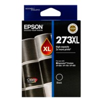 Epson 273XL Black Hi-Yield Ink Cartridge 500 Pages - Genuine