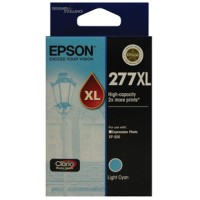Epson 277XL Hi-Yield Light Cyan Ink Cartridge - Genuine