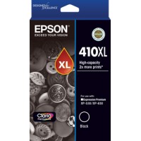 Epson 410XL Hi-Yield Black Ink - C13T339192 - Genuine