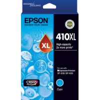 Epson 410XL Hi-Yield Cyan Ink - C13T340292 - Genuine