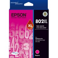 Epson 802XL High Yield Magenta Ink Cartridge - Genuine