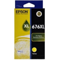 Epson 676xl High Yield Ink Cartridge - Yellow - Genuine