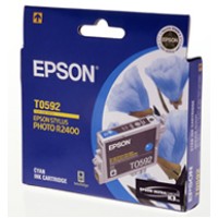 Epson T0592 Cyan Ink Cartridge - R2400 - Genuine