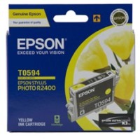 Epson T0594 Yellow Ink Cartridge - R2400 - Genuine