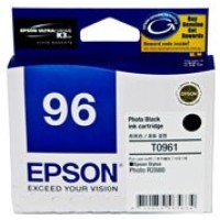 Epson 96 T0961 Photo Black Ink Cartridge - R2880 - Genuine