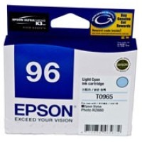 Epson 96 T0965 Light Cyan Ink Cartridge - R2880 - Genuine