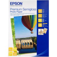Epson A4 215gsm Premium Semigloss Photo Paper Pkt 20 - Genuine
