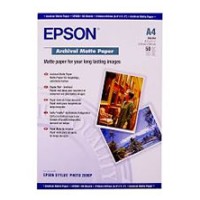 Epson A4 192gsm Archival Matte Paper Pkt 50 - Genuine
