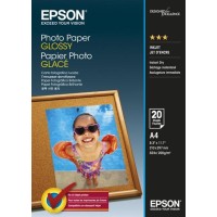 Epson A4 Photo Paper Glossy - 20 Sheets 200gsm - Genuine