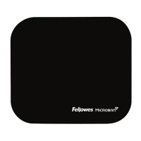 Fellowes Microban Mouse Pad - Black