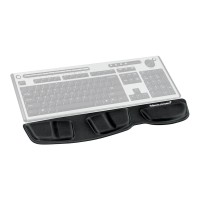 Fellowes Memory Foam Keyboard Palm Support - Black