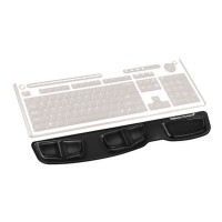 Fellowes Gel Keyboard Palm Support - Black