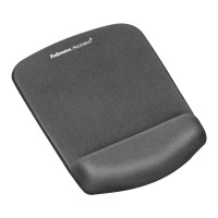 Fellowes PlushTouch Mouse Pad with Wrist Rest - Graphite