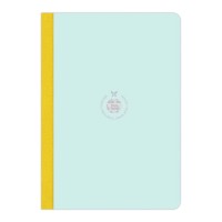 Flexbook Smartbook Notebook Large Ruled Mint/Yellow