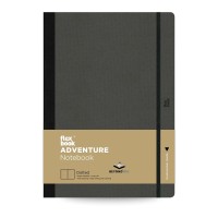 Flexbook Adventure Notebook Large Dotted Off-Black