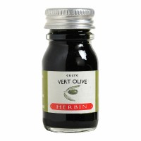 Herbin Writing Ink 10ml Vert Olive