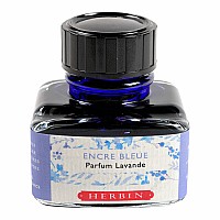 Herbin Scented Ink 30ml Blue, Lavender Scent