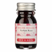 Herbin Scented Ink 10ml Red, Rose Scent