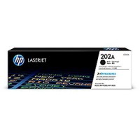 HP 202A - CF500A Black Toner 1,400 Pages - Genuine