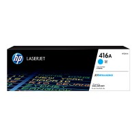 HP 416A W2041A Cyan Toner Cartridge 2,100 Pages - Genuine