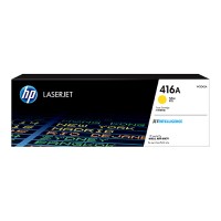 HP 416A W2042A Yellow Toner Cartridge 2,100 Pages - Genuine