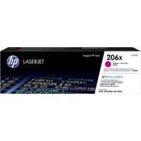 HP 206X - W2113X Magenta Hi-Yield Toner 2,450 Pages - Genuine