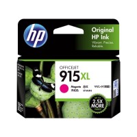 HP 915XL Hi-Yield Magenta Ink Cartridge - 3YM20AA - Genuine