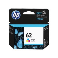 HP 62 Tri Colour Ink Cartridge 165 Pages - C2P06AA - Genuine