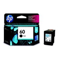 HP 60 Black Ink Cartridge - CC640WA - Genuine