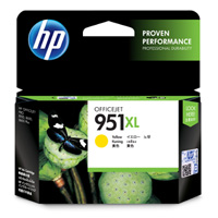 HP 951XL High Yield Yellow Ink Cartridge - CN048AA - Genuine