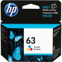 HP 63 Tri-Colour Ink Cartridge 165 Pages - F6U61AA - Genuine
