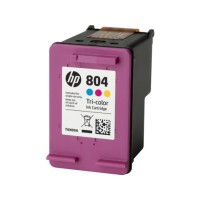 HP 804 - T6N09AA Tri-Colour Ink Cartridge 165 Pages - Genuine