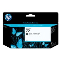 HP 72 Matte Black 130ml Ink Cartridge - 3WX06A - Genuine