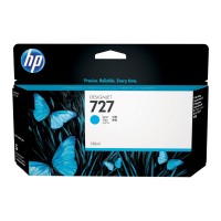 HP 727 130ml Cyan Ink Cartridge - B3P19A - Genuine