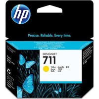 HP 711 Yellow Ink Cartridge - CZ132A - Genuine