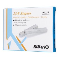 KW-triO Staples 23/8, Pack of 1000